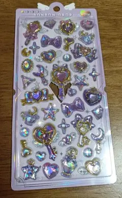 【正規品】ボンボンドロップシール　マジカル　パープル