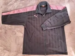 【平成レトロ】廃盤Puma ダークグレー ピンク ジャージ