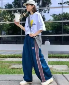 ニードルス トラックパンツ ワイドパンツ