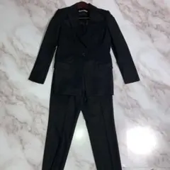 Theory Luxe セットアップ 黒 36/34 ウール スーツ レディース