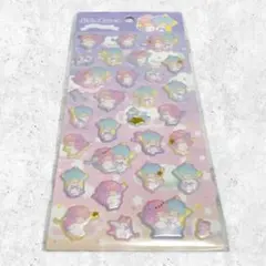 【新品未開封】サンリオ　ぷくっとシール　リトルツインスターズ　キキララ