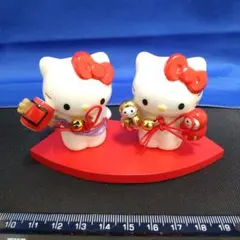 み*き様 ハローキティ 陶器 2体セット 鈴付き