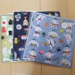 フェイラー タオルハンカチ ハッケヨイ・オースシ オムスビコロリ 新品未使用