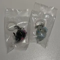 ハローキティ HELLOKITTY めじるしアクセサリー 天使　小悪魔 ２個