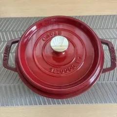 STAUB ストウブ ココットラウンド 20cm チェリー - メルカリ