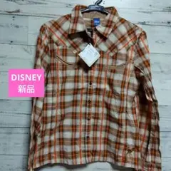 DISNEY新品チェックシャツ