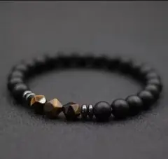 【新品】オニキス,タイガーアイ,ブレスレット