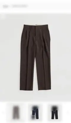 SHINZONE Chrysler Pants ダークブラウン サイズ36