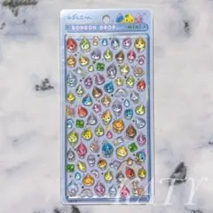 ボンボンドロップシール ミニ しずくちゃん