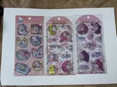 サンリオ ハローキティ マイメロディ ウォーターシール 3点セット 正規品