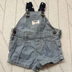 OshKosh ストライプオーバーオール