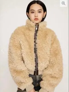 SLY ボアジャケット　CURLED BOA BZ