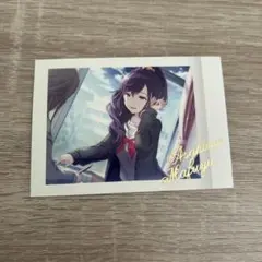 プロセカ 朝比奈まふゆ チェキ 金箔あり