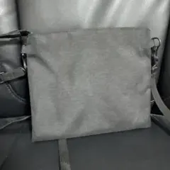 無印良品　ポーチとしても使える　撥水サコッシュ 黒