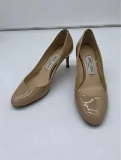 【美品】JIMMIY CHOO ハイヒール エナメル パンプス 37 1/2