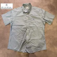 【Brooks Brothers】ワンポイント刺繍ロゴ シャツ