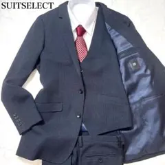 未使用級✨スーツセレクト 3ピース セットアップ ストレッチ 現行 XL
