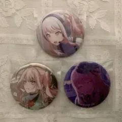 プロセカ　暁山瑞稀　グリッター缶バッジ　3点セット
