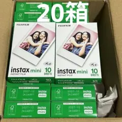 富士フイルムチェキ インスタントカラーフィルム instax mini 1パック
