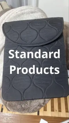 Standard Products ナイロンキルト　パソコンケース　ブラック