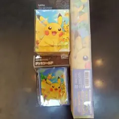 ポケモンカード ピカチュウ 大集合 プレイマット デッキシールド　新品