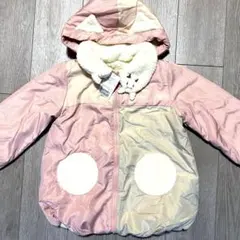 【未使用】クレードスコープ　中綿コート 120cm ピンク