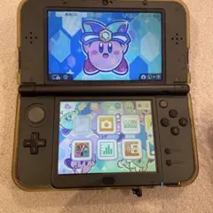 New 3DS LL ブラック　本体　カセット付