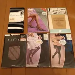 ストッキング&レギンス6点セット