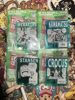ONEPIECE ベースショップ アクリルブロックチャーム 4点セット
