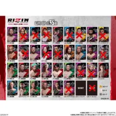 RIZIN ウエハース　2025 カード　各種　バラ売り