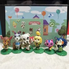 どうぶつの森 チョコエッグ 6体セット➕ポストカード&シール