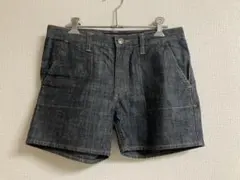 ダークデニムショートパンツ