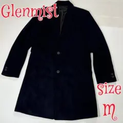 Glenmist 厚手メルトンロングコート ネイビー Mのサムネイル