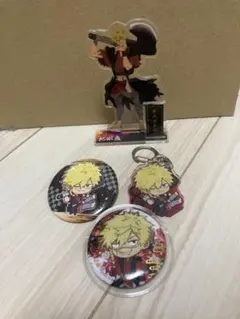 地獄楽 亜左弔兵衛 アクスタ 缶バッジセット