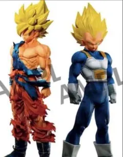 ドラゴンボール.ゲンキダマツリ新品SMSP孫悟空.ベジータ2体セット