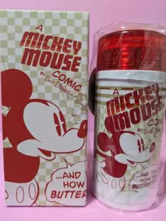 ミッキーマウス☆ミニステンレスボトル 赤/白 0.2L ☆新品未開封箱付きのサムネイル
