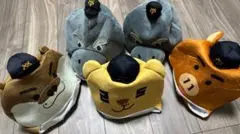 読売ジャイアンツ　選手応援グッズ　被り物　５点セット