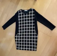 値下げ【ikka】長袖チュニックワンピース