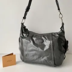 【Tod's】トッズ　Gライン　ショルダーバッグ　2way ナイロン ブラック