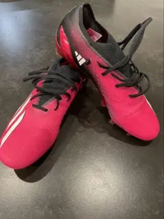 adidas Xシリーズ サッカースパイク ピンク×ブラック - メルカリ