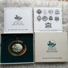 1992年 ホワイトハウス クリスマスオーナメント　希少　レア　ヴィンテージ