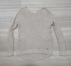 Hollister アイボリー 長袖 薄手 ニット Sサイズのサムネイル