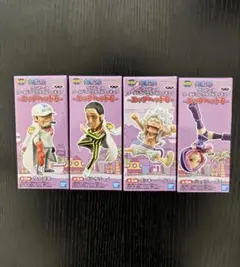 ワンピース ワールドコレクタブルフィギュア-エッグヘッド6- 4個セット②