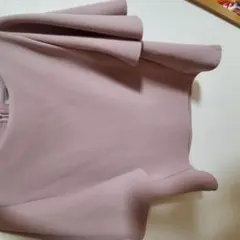ピンクベージュブラウス