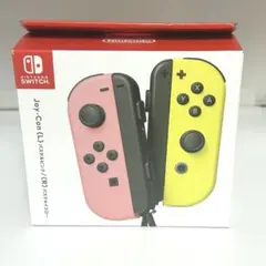 【新品未使用品】任天堂スイッチ Joy-Con パステルピンク/パステルイエロー