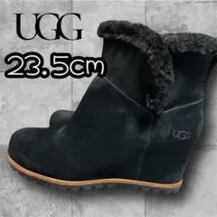 美品 UGG Seyline ウェッジヒール ムートンブーツ 23.5cm