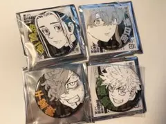 羽宮一虎 花垣武道 橘日向 千堂敦 柏 グリッター缶バッジ