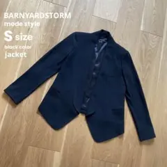 極美品！バンヤードストーム　テーラードジャケット　Sサイズ　ブラック 黒 モード