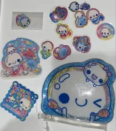 ぷくぷくあわわちゃん　シール　ステッカー　シャカシャカシール セット