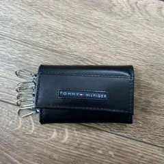 トミー　キーケース　新品未使用　メンズ　ブラック